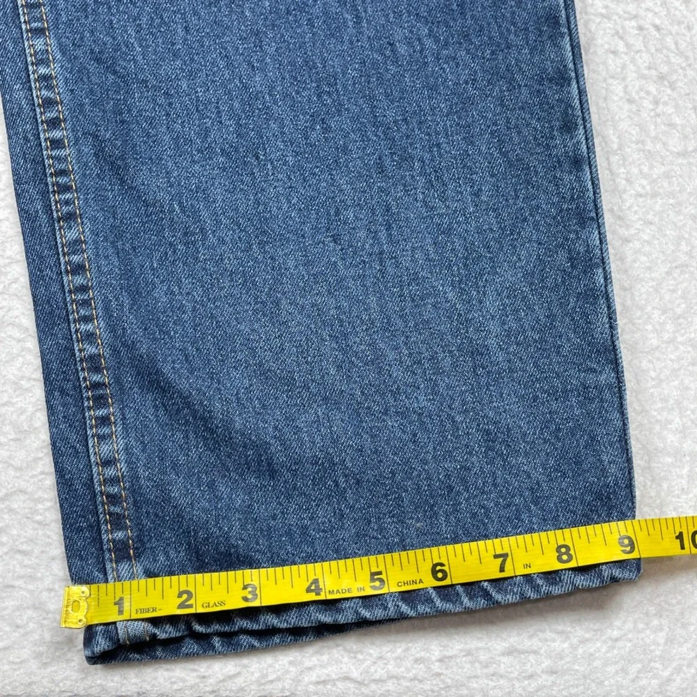 Levis 550 Relaxed Fit Jeans Mens 42x32 Blue Denim Tapered Leg NWT 005504886